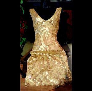 Sparkly Gold dress